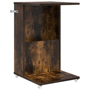 vidaXL Странична маса Димян дъб 40 x 35 x 60 см Инженерна дървесина