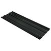 vidaXL Покривен панел 12 pcs Антрацит 129 x 45 см Поцинкована стомана