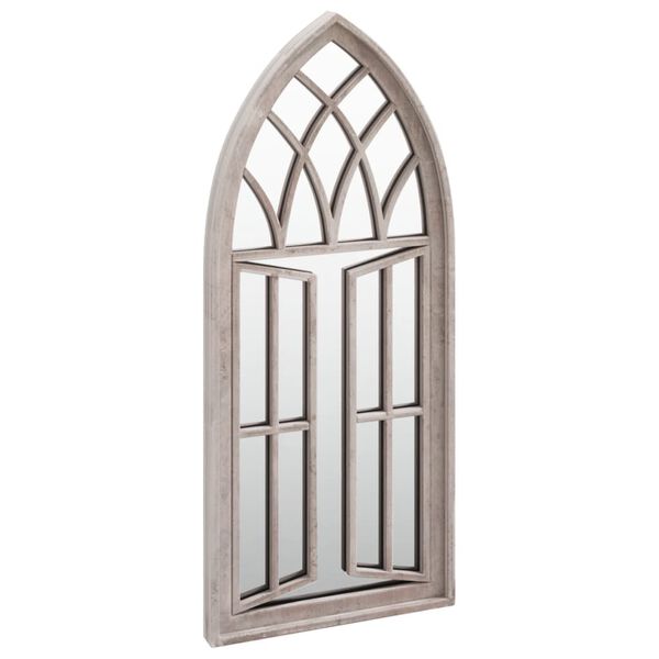 vidaXL Огледало, пясъчно, 70x30 см, желязо, за употреба на закрито