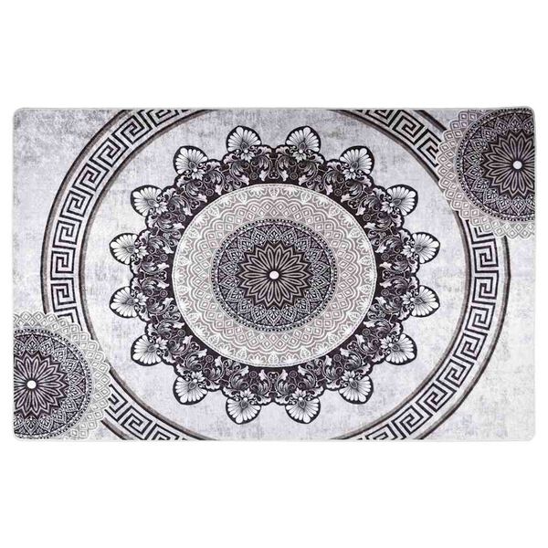 vidaXL Килим, миещ се, 160x230 см, пъстър