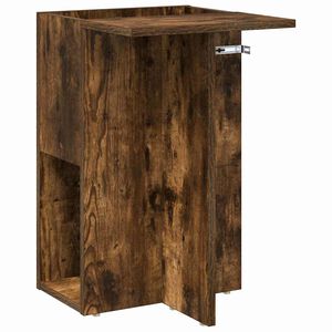 vidaXL Крайна масичка Димян дъб 35 x 40 x 55 см Инженерно дърво