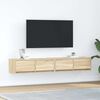 vidaXL ТВ шкафове 2 бр дъб сонома 80x31x25,5 см инженерно дърво