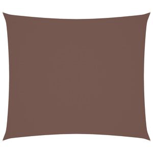 vidaXL Платно-сенник, Оксфорд текстил, правоъгълно, 2x2,5 м, кафяво