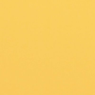 vidaXL Балконски параван, жълт, 120x500 см, оксфорд плат