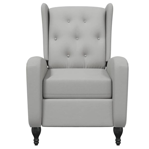 vidaXL Масажен наклоняем стол, светлосив, кадифе