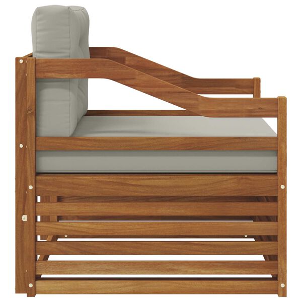 vidaXL Комплект дивани за открито Солидно акациево дърво Естествен