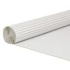 vidaXL Градинска ограда, двустранна, бяла, 1,8x5 м, PVC