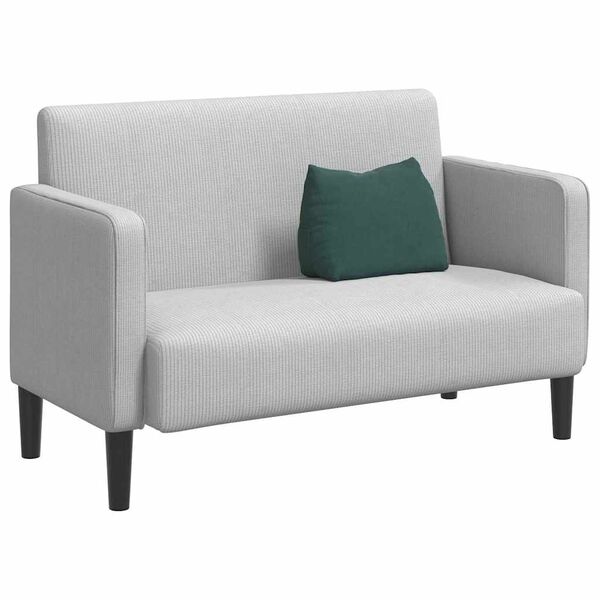 vidaXL Възглавница за гръб Тъмен зелен 45 x 20 x 35 см Кордюрова тъкан