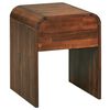 vidaXL Нощно шкафче, 41,5x42x52 см, акациев масив