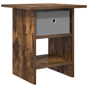 vidaXL Нощно шкафче Димян дъб 41 x 40 x 45 см Инженерна дървесина