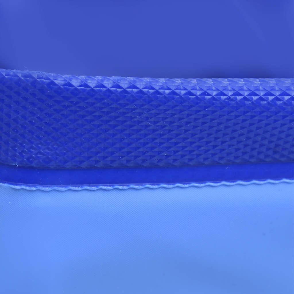 vidaXL Сгъваем басейн за кучета, син, 300x40 см, PVC