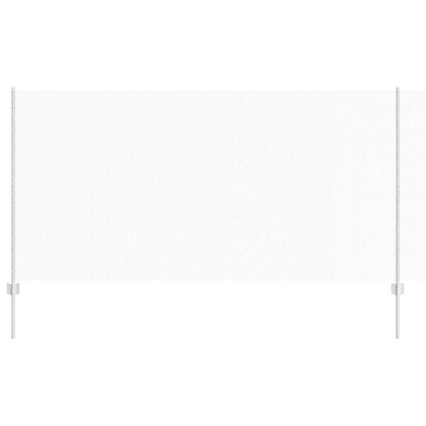vidaXL Ограда с пост Сребрист 1,2 x 50 m Стомана