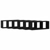 vidaXL Стени за рафтове с рафт 6 pcs Черния дъб 60 x 15 x 23 cm