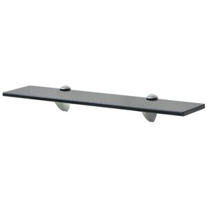 vidaXL Подвижен рафт, стъкло, 50 x 10 см, 8 мм