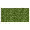 vidaXL Завеса за балкон с листа Зелен и жълт 300 x 150 cm