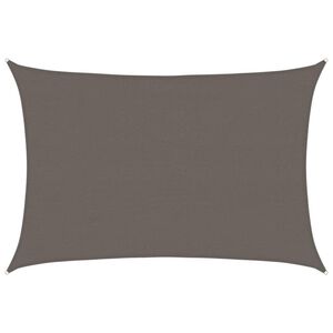 vidaXL Платно-сенник, 160 г/м&sup2;, антрацит, 4x5 м, HDPE