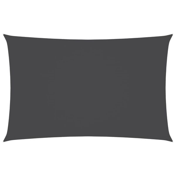 vidaXL Платно-сенник, Оксфорд текстил, правоъгълно, 4x7 м, антрацит