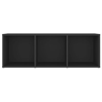 vidaXL ТВ шкафове, 3 бр, сиви, 107x35x37 см, ПДЧ