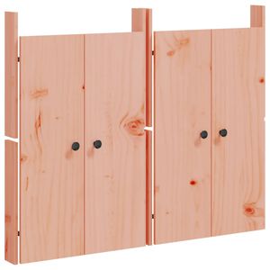 vidaXL Кухненски вратички за открито, MEPPEL, 2 бр, 50x9x82 см, дуглас масив