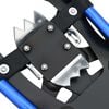 vidaXL 3 в 1 снежни обувки Син и Черен 21 инча Алуминий и HDPE