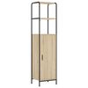 vidaXL Висок шкаф Дъб сонома 40 x 33 x 161 см Инженерна дървесина