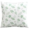 vidaXL Пухени възглавници Листо 4 pcs Мотив с листа 40 x 40 cm