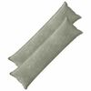 vidaXL Калъфка за възглавница 2 бр. HOUTEN Зелено 40 x 145 см