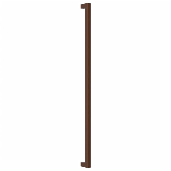 vidaXL Дръжки за шкафове, 10 бр, бронз, 480 мм, неръждаема стомана