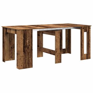 vidaXL Маса за хранене 180 x 85 x 75 см Инженерна дървесина