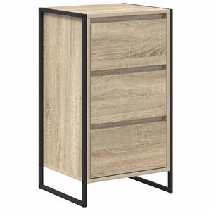 vidaXL Служебен шкаф Дъб сонома 43 x 36 x 75,5 cm Инженерна дървесина