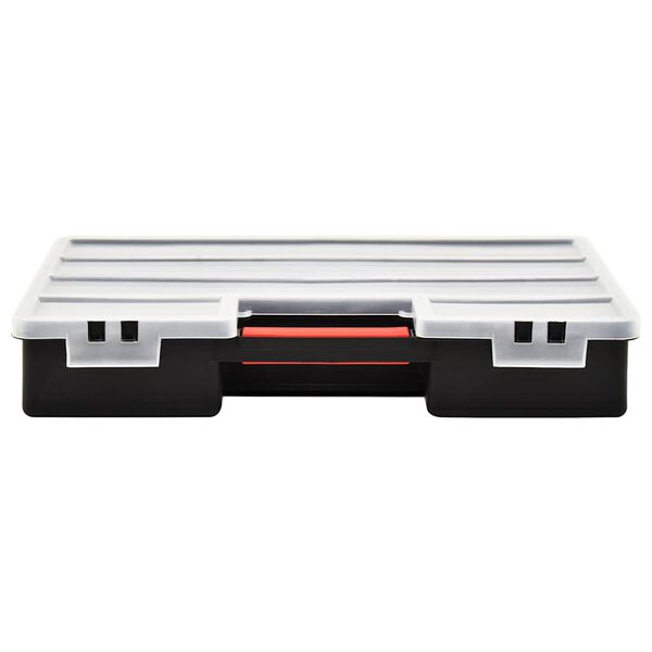 vidaXL Асортиментни кутии 2 бр с регулируеми разделители 460x325x80 мм