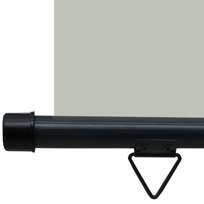 vidaXL Вертикална тента за балкон, 160x250 см, сива