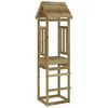 vidaXL Кула за игра 52,5x46,5x206,5 см импрегнирана борова дървесина
