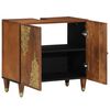 vidaXL Шкаф за мивка Меден кафяв 62 x 33 x 58 см Солидно мангово дърво