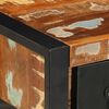 vidaXL Нощни шкафове 2 бр Многоцветна масивна груба дървесина Манго