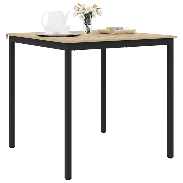 vidaXL Маса за стоене Инженерно дърво