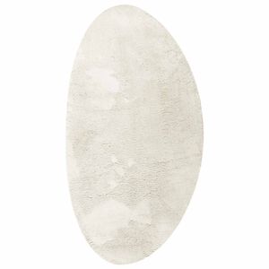 vidaXL Килими за помещение HUARTE Крем 80 x 150 cm Полиестер