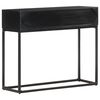 vidaXL Конзолна маса, 90x35x76 см, мангово дърво масив