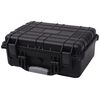 vidaXL Защитен куфар за оборудване, 40.6x33x17.4 cм, черен