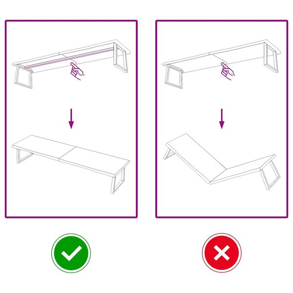 vidaXL Плот за маса тъмнокафяв 220x60x(2-4) см обработен масивен дъб