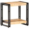 vidaXL Странична маса 40x30x40 см грубо мангово дърво масив