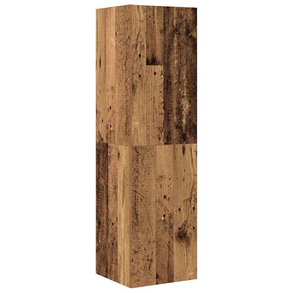 vidaXL Комплект ТВ шкафове за стенен монтаж 4 части, инженерно дърво