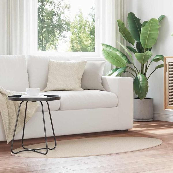 vidaXL Килими за помещение HUARTE Бежово 80 x 150 cm 100% полиестер