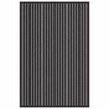 vidaXL Мат за врата Черно 60 x 90 cm Полипропилен