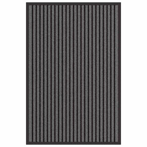 vidaXL Мат за врата Черно 60 x 90 cm Полипропилен