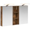 vidaXL Комплект шкафове за баня 3 бр. 80 x 10,5 x 50 см