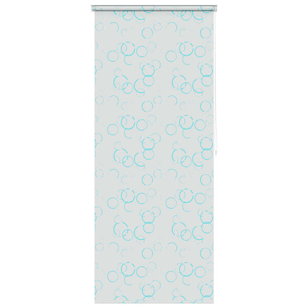 vidaXL Ролетна щора за баня, 80x240 см, мехурчета