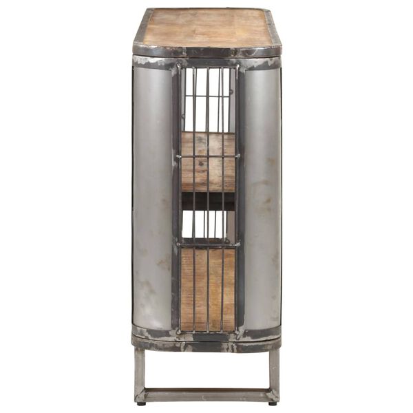 vidaXL Сайдборд, 120x30x73 см, мангово дърво масив