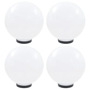 vidaXL Градински сфери за LED лампи, 4 бр, 30 см, PMMA