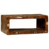 vidaXL ТВ шкаф с рафт 60 x 30 x 25 см Масивна регенерирана дървесина
